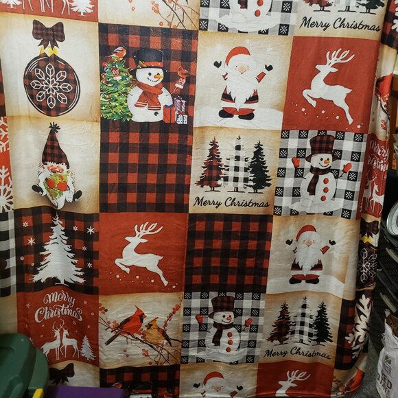 Christmas Joyous Seasons Blanket - Picture 2 of 4